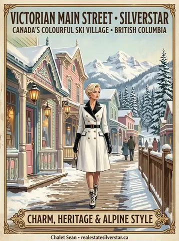 Poster: Victorian Main Street, SilverStar (poster art)